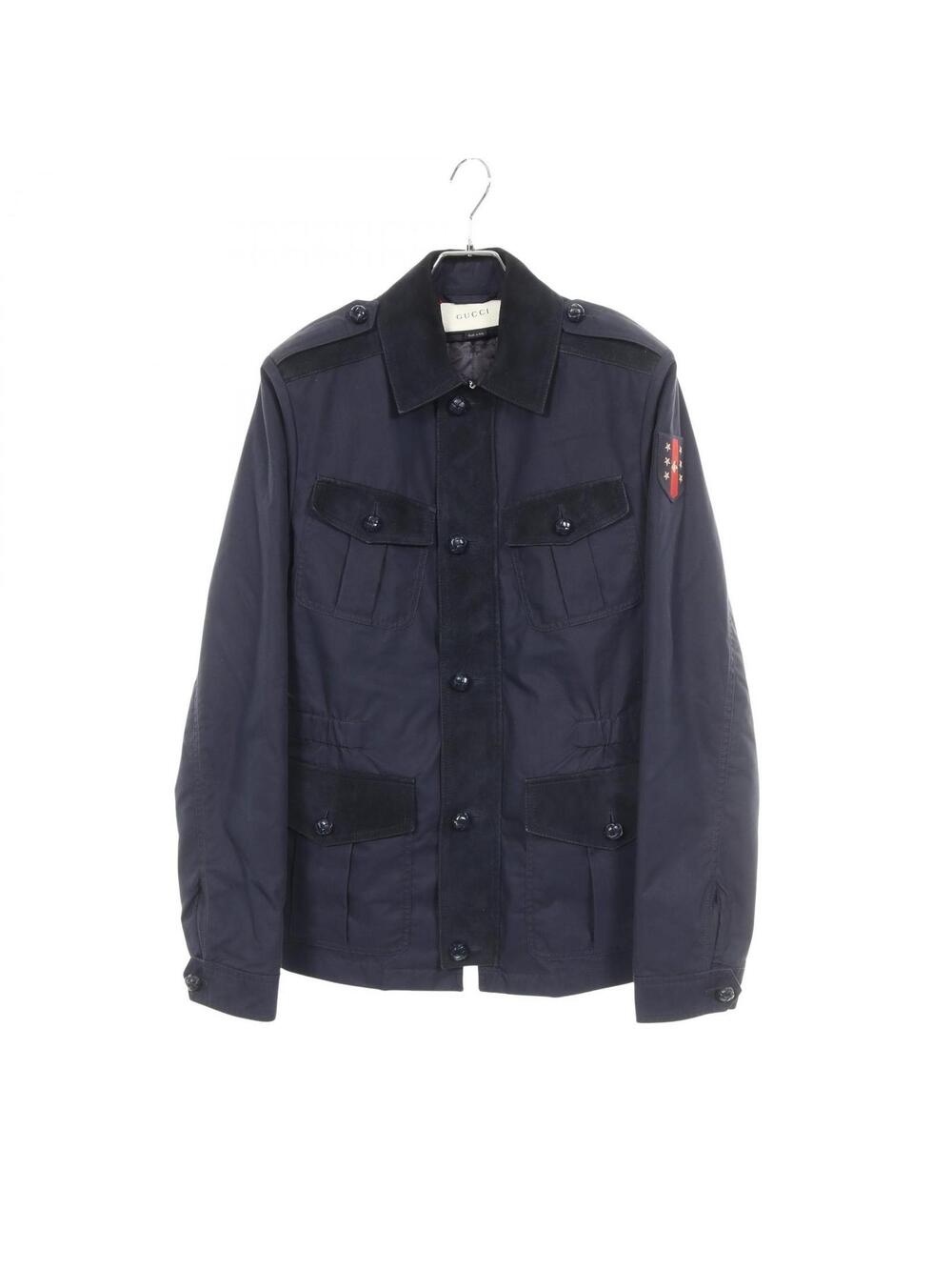 Gucci Military Jacket Coat Cotton Nylon #340285G35B
